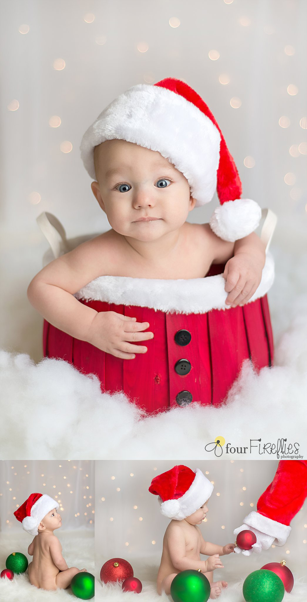 st-louis-baby-photographer-christmas-6-month-boy-in-santa-basket-and-santa-hand-with-bokeh-background.jpg