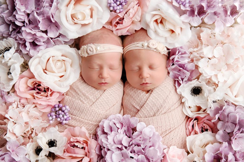 Twin Baby Girls - St. Louis Maternity and Newborn Photographer